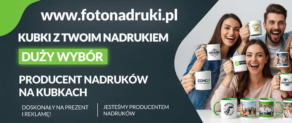 Różne rodzaje kubków z nadrukiem